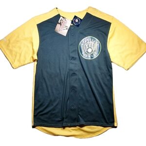 MLB - Milwaukee Brewers Men's Baseball Jersey, M